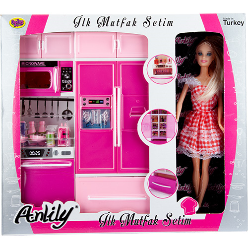 ANLİLY BEBEKLİ 2Lİ DOLAP&BULAŞIK MAKİNASI OYD-02318