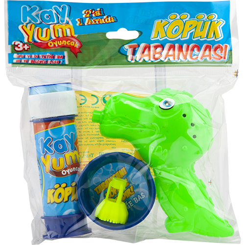 KAYYUM POŞETLİ KARIŞIK FİGÜRLÜ KAÖPÜK TABANCA 741-9