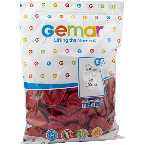 GEMAR METALİK KIRMIZI(RED) BALON 11İNCH GM-110 #053 GEMAR METALİK KIRMIZI(RED) BALON 11İNCH GM-110 #053