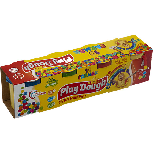 BÜYÜK KUTULU 4LÜ OYUN HAMURU 400 GR. FD-004