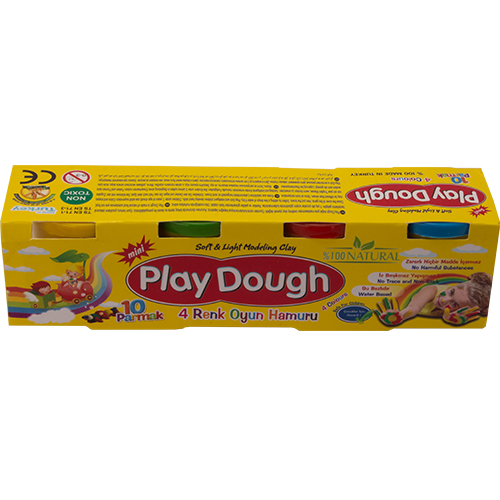 KÜÇÜK KUTULU 4LÜ OYUN HAMURU 160 GR. FD-002#