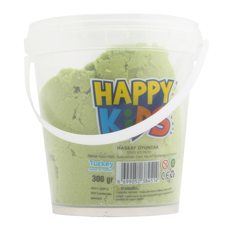 HAPPY KİDS 300 GR. KOVALI KİNETİK KUM#