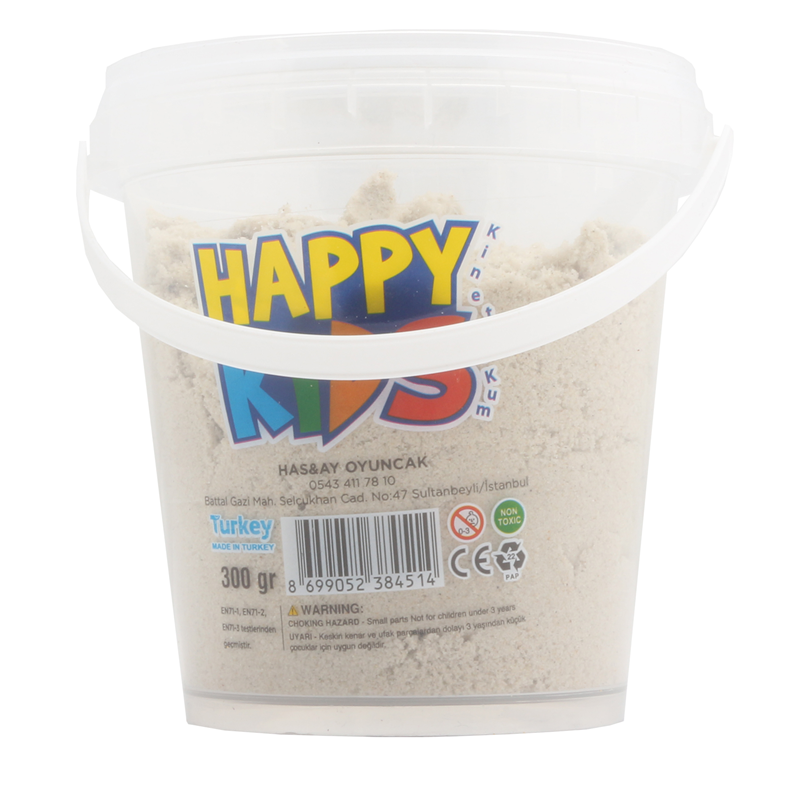 HAPPY KİDS 300 GR. KOVALI KİNETİK KUM#