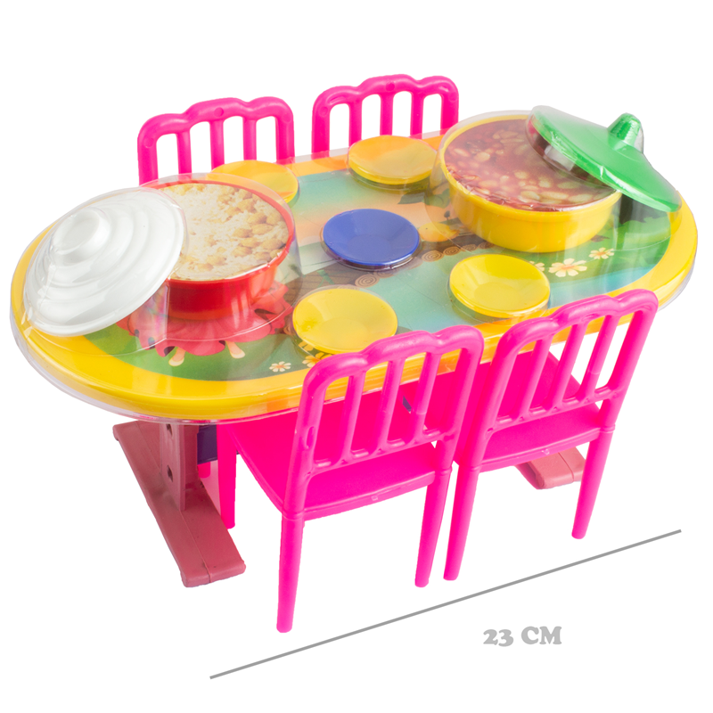 İMAMOĞLU BÜYÜK OVAL MASA SET İMG-105#