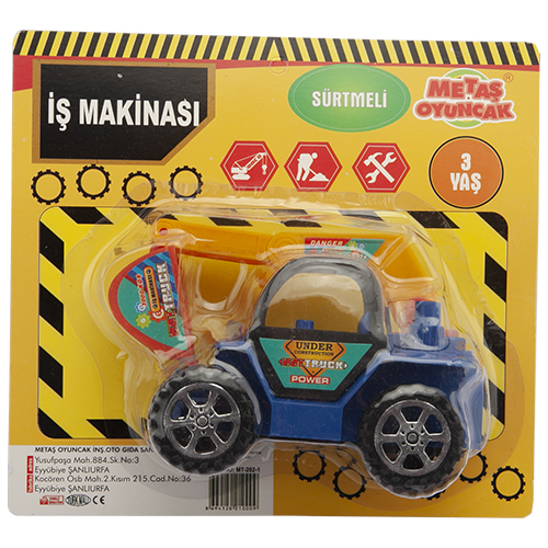 METAŞ SÜRTMELİ İŞ MAKİNASI MT-202-1