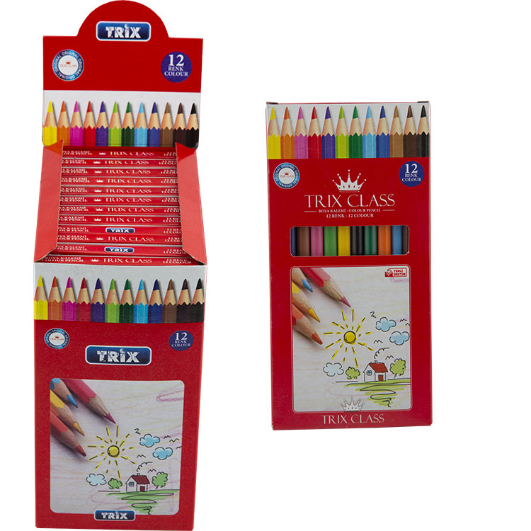 TRİX 12Lİ TAM KURU BOYA