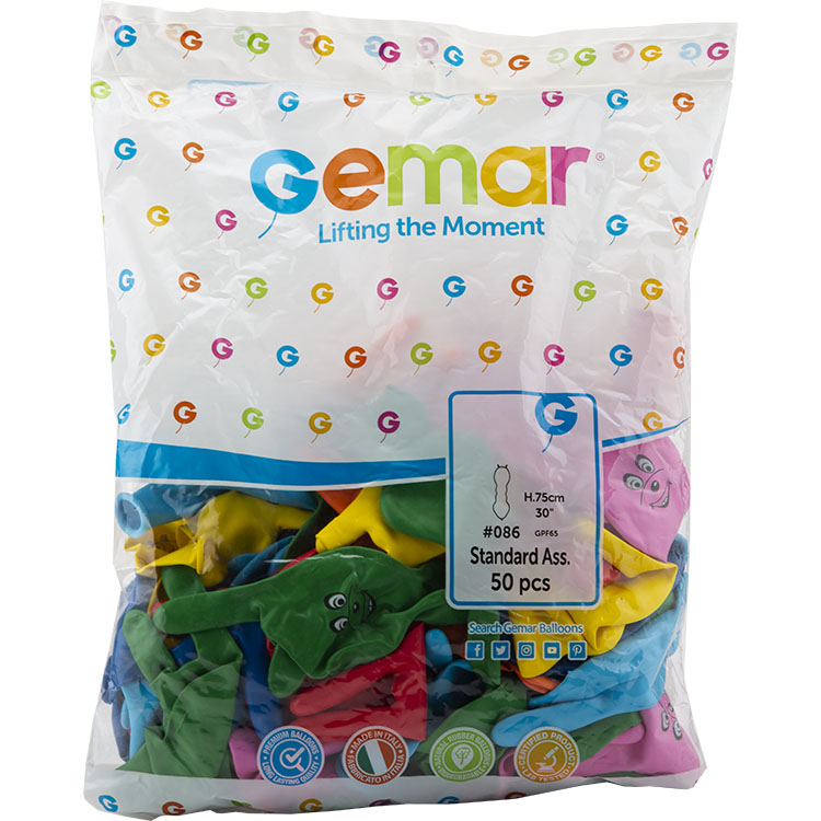 GEMAR BÜYÜK KURT BALON GPF65 50'Lİ# GEMAR BÜYÜK KURT BALON GPF65 50'Lİ#