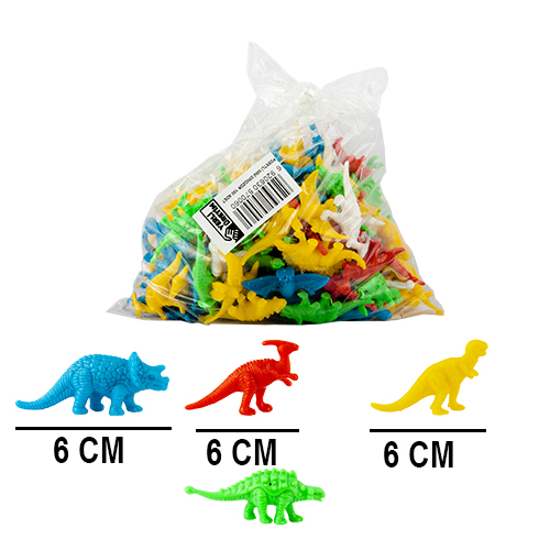 POŞETLİ MİNİ DİNOZOR SETİ 100'LÜ OKN-001