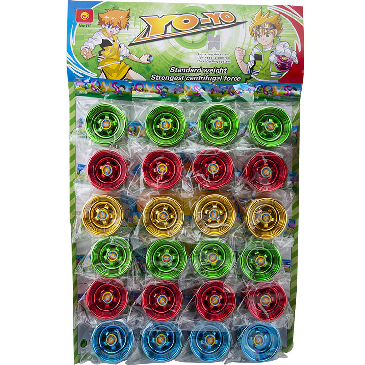 METALİK RENKLİ YOYO 24'LÜ METALİK RENKLİ YOYO 24'LÜ