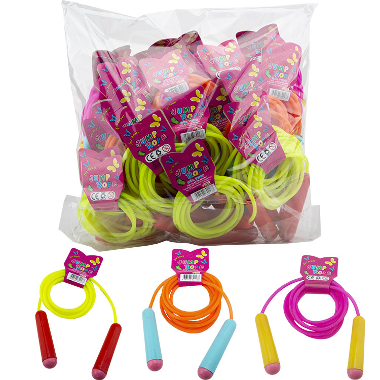 GÜL SEFFAF ATLAMA İPİ 24 LÜ