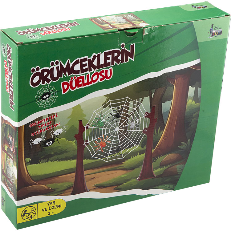 ÖRÜMCEKLERİN DÜELLOSU ÖRÜMCEKLERİN DÜELLOSU