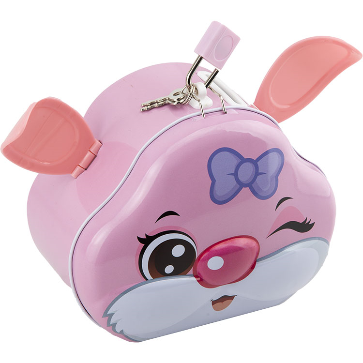 KİLİTLİ KUMBARA KULAKLIKLI S-191-2 KİLİTLİ KUMBARA KULAKLIKLI S-191-2