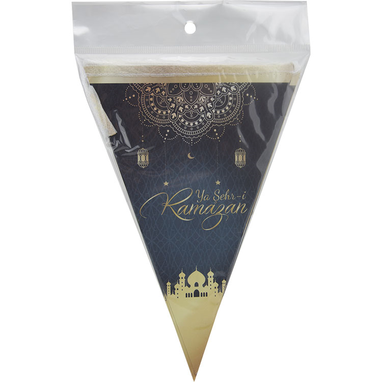 HOŞGELDİN RAMAZAN BASKILI ÜÇGEN BAYRAK FLAMA HOŞGELDİN RAMAZAN BASKILI ÜÇGEN BAYRAK FLAMA