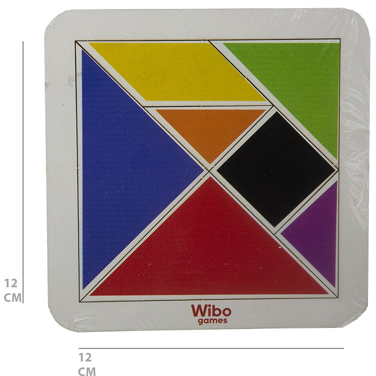 ORTA 7 PARÇA AHŞAP TANGRAM 12CM*12CM ORTA 7 PARÇA AHŞAP TANGRAM 12CM*12CM