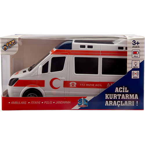 KUTULU PİLLİ AMBULANS HC-2093 KUTULU PİLLİ AMBULANS HC-2093