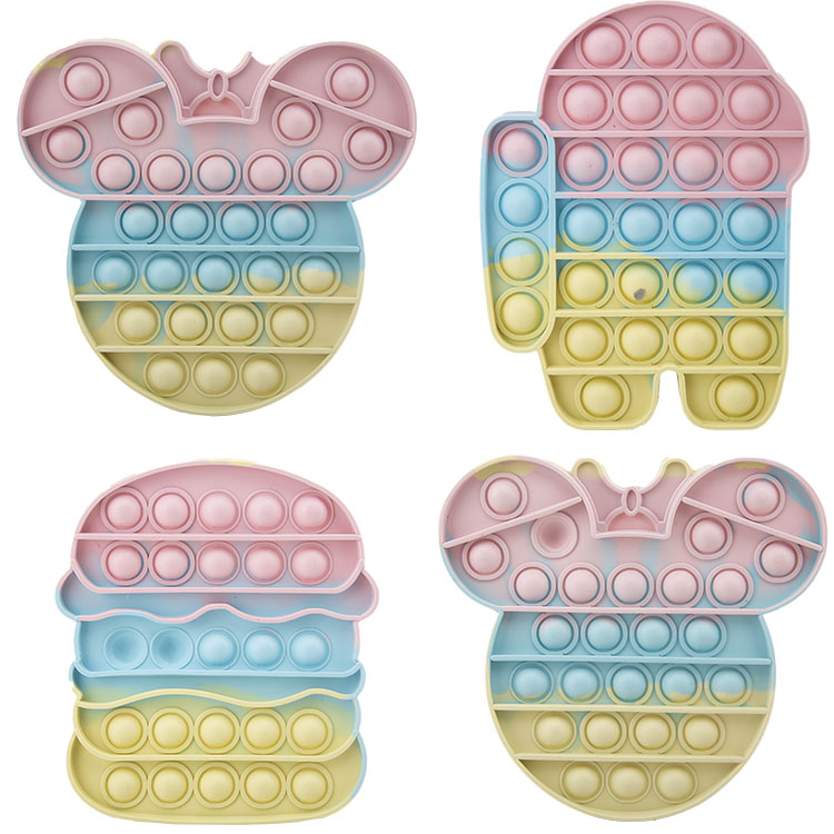 İTHAL PASTEL RENKLİ BÜYÜK POP İT