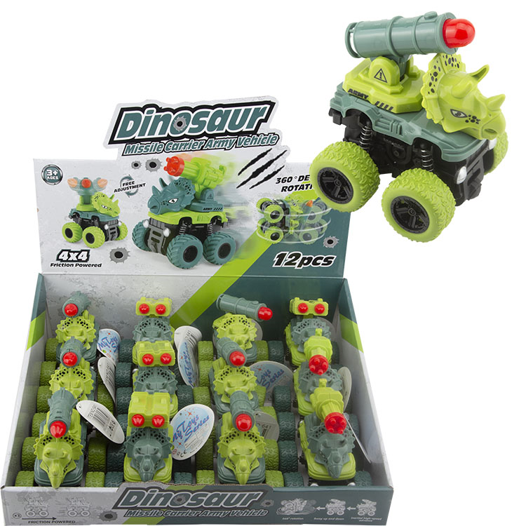 SÜRTMELİ DİNAZOR ARABALAR 12Lİ