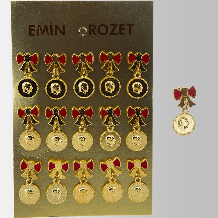 ATALI MADALYON ROZET 15'Lİ