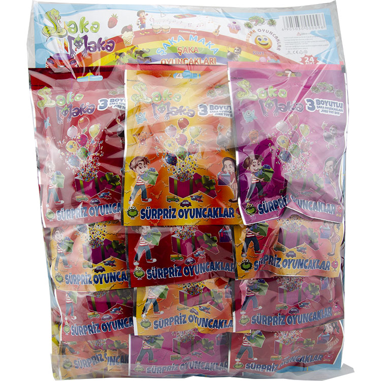 BAKBİ POŞETTE SÜPRİZ OYUNCAKLAR 24'LÜ