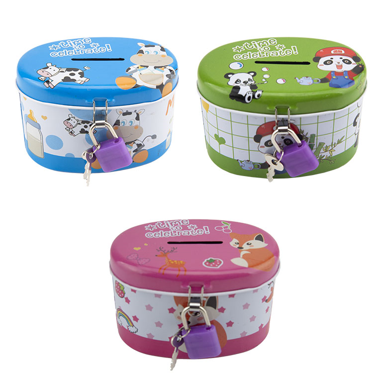 OVAL KİLİTLİ KUMBARA KOMEX-3523 OVAL KİLİTLİ KUMBARA KOMEX-3523