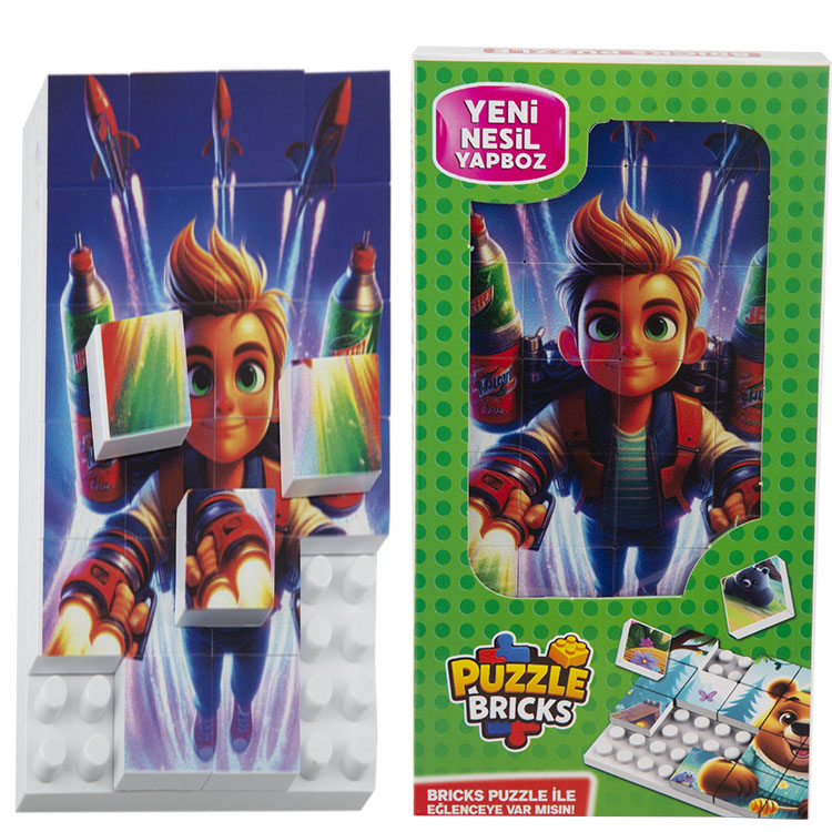 PUZZLE BRİCKS 12'Lİ ALT-3056