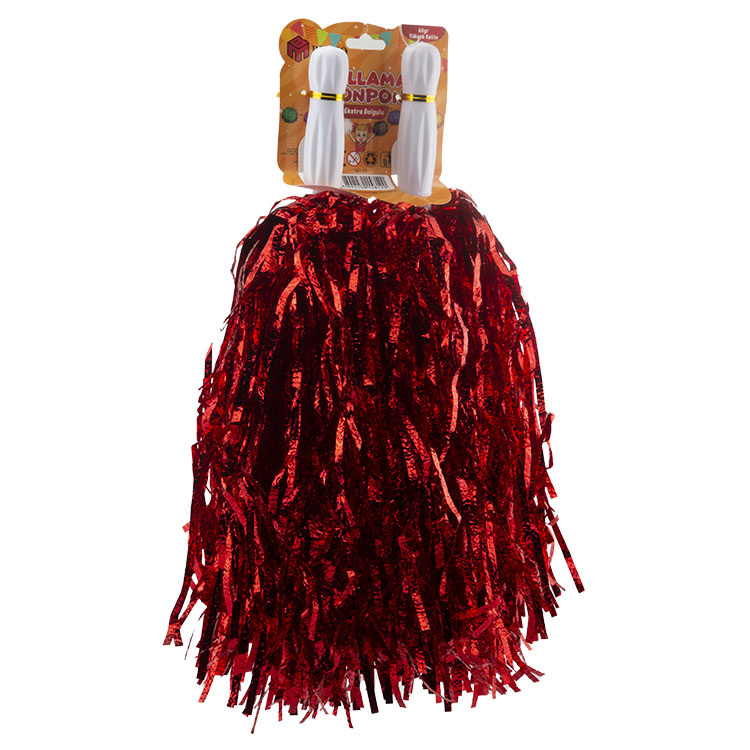 KIRMIZI ELLE SALLAMALI DOLGULU PONPON BEI-23