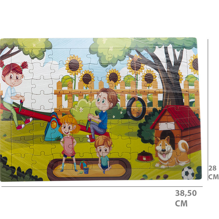 BÜYÜK YAPBOZ 72 PARÇA 24'LÜ