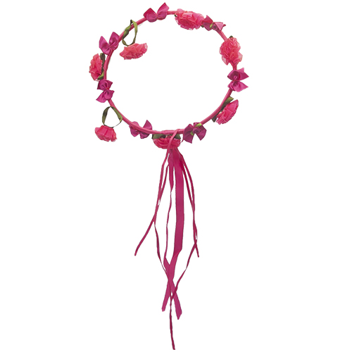 YUVARLAK TÜYLÜ TAÇ ST-22#