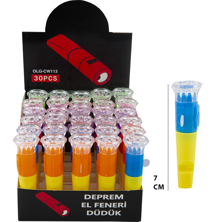 DÜDÜKLÜ DEPREM FENERİ OLG-CW113