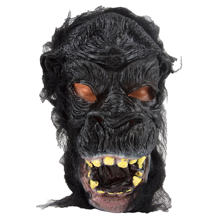 SAÇLI MAYMUN MASKE MASK-6 + SC-4#