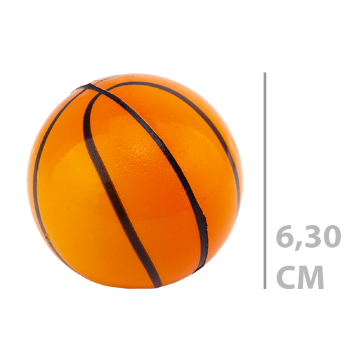 KÜÇÜK TURUNCU BASKETBOL STRES TOPU 6,30CM ALM-3401-3