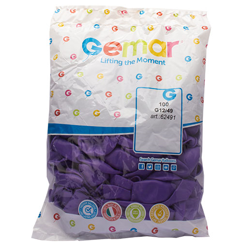 GEMAR RAUND(DIŞ MEKAN) LİLA BALON G12/49#