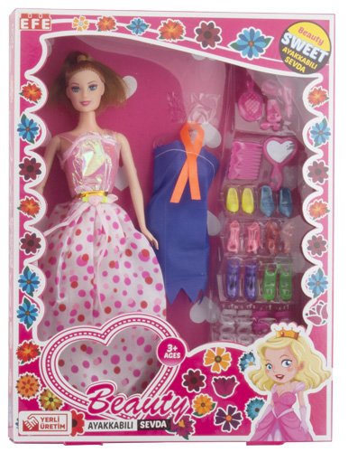 EFE SEVDA MİNİ AYAKKABILI BEBEK 214#