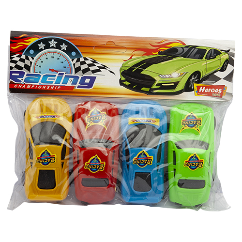 HEROES TOYS 4LÜ YARIŞ ARABA ERN-826
