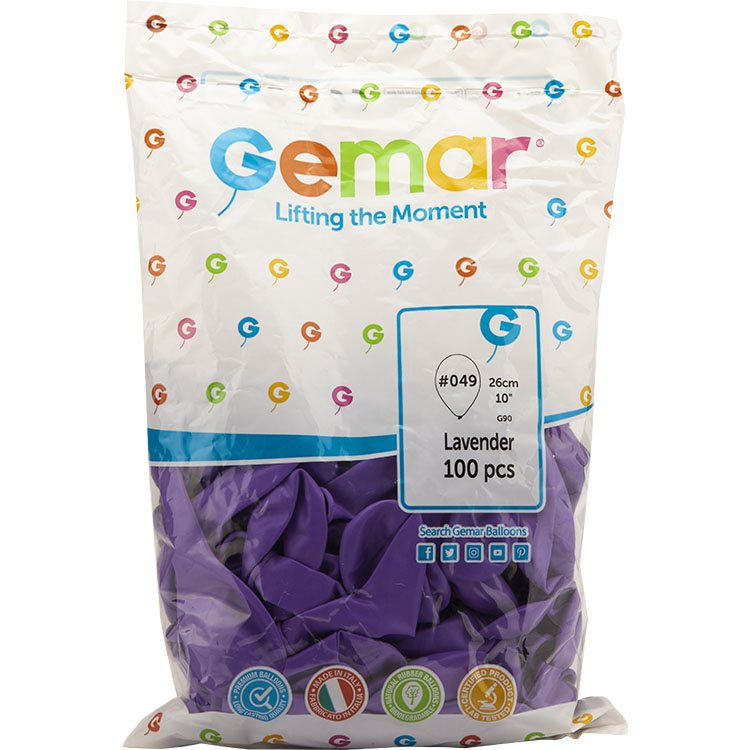 GEMAR LAVANTA 10 İÇ MEKAN BALON G90-LAVENDER